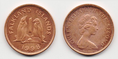 1 penny 1998