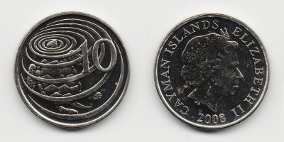 10 центов 2008 года