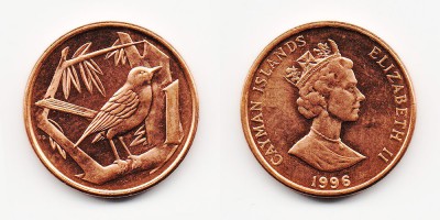 1 цент 1996 года