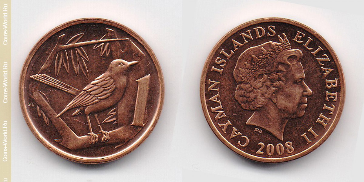 1 centavo 2008 Islas Caimán
