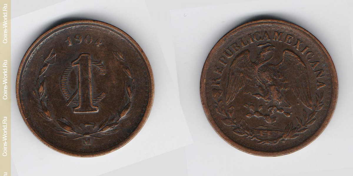 1 centavo 1904 México