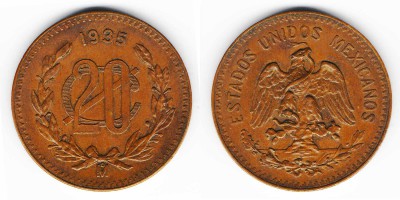 20 centavos 1935