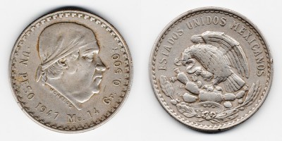 1 peso 1947