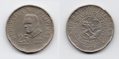 25 céntimos 1978