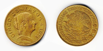 5 centavos 1971