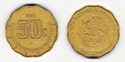 50 сентаво 1995 года