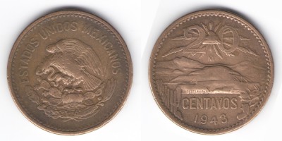 20 centavos 1943