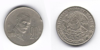 20 centavos 1976