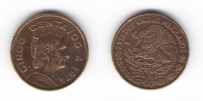 5 centavos 1974