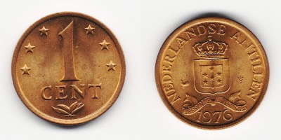 1 цент 1976 года