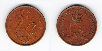 2½ цента 1974 года