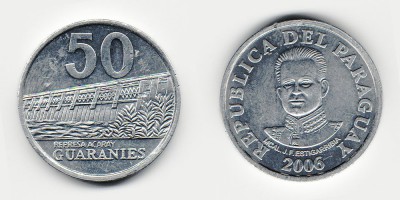 50 guaranies 2006