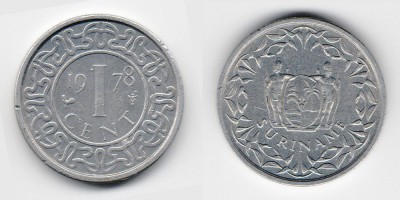 1 цент 1978 года
