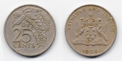 25 центов 1976 года