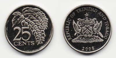 25 центов 2008 года