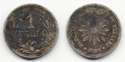 1 centésimo 1901