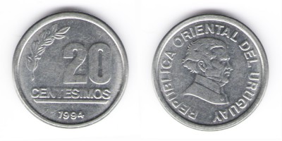 20 centésimos 1994