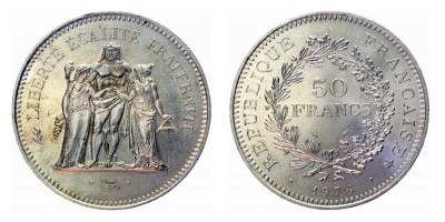 50 francos 1976