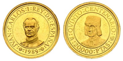 20.000 Peseten 1989