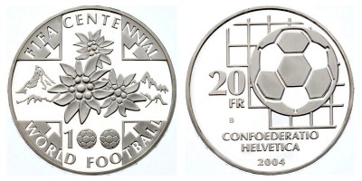 20 francs 2004