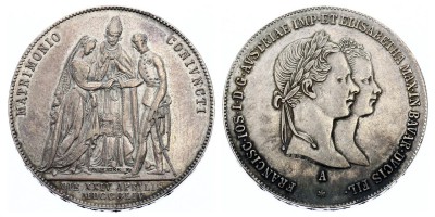 1 gulden 1854