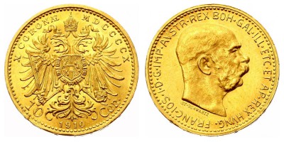 10 corona 1910