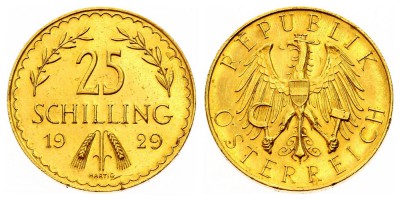 25 schilling 1929