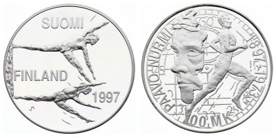 100 markkaa 1997