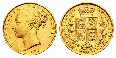 1 libra (soberana) 1871