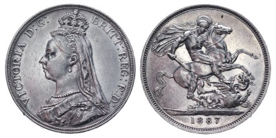1 crown 1887