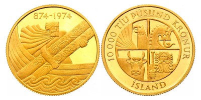 10000 kronur 1974