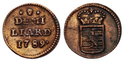 ½ liard 1789