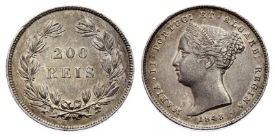 200 Réis 1843