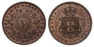 5 Réis 1879