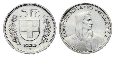 5 francs 1923