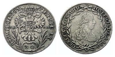 20 kreuzer 1775