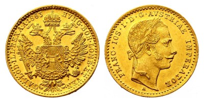 1 ducat 1863 A