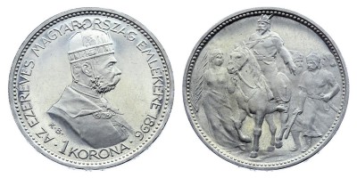 1 coroa 1896