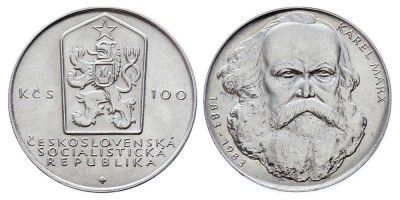 100 крон 1983 года