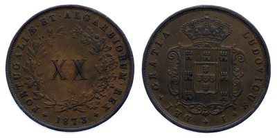 20 Réis 1873