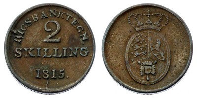 2 Schilling 1815