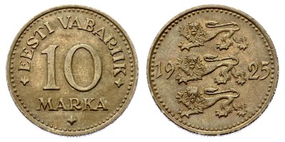 10 марок 1925 года