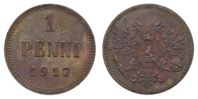 1 пенни 1917 года