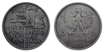 5 zlotych 1930