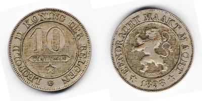 10 centimes 1898