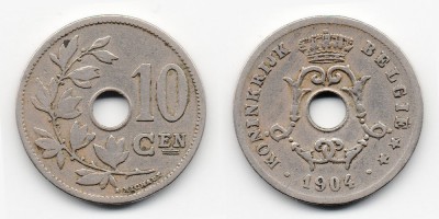 10 cêntimos 1904