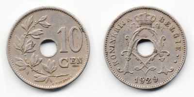 10 cêntimos 1929