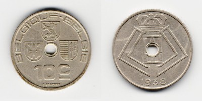 10 centimes 1938