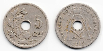 5 céntimos 1910
