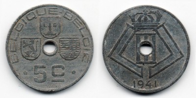 5 céntimos 1941